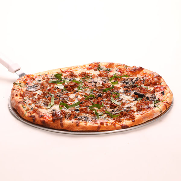 Meatballs, Mushrooms, Garlic & Extra Cheese